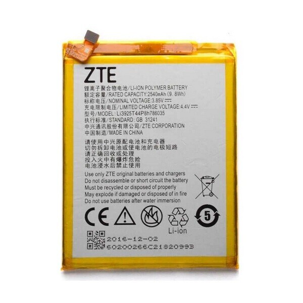 

Аккумулятор для ZTE Blade A910 / BA910 / Blade V7 / S7 / T920 / Li3925T44P8h786035