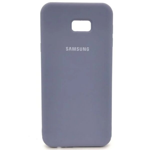 

Чехол Silicone Case Full для Samsung A01 (A015) Lavander Grey (KC)