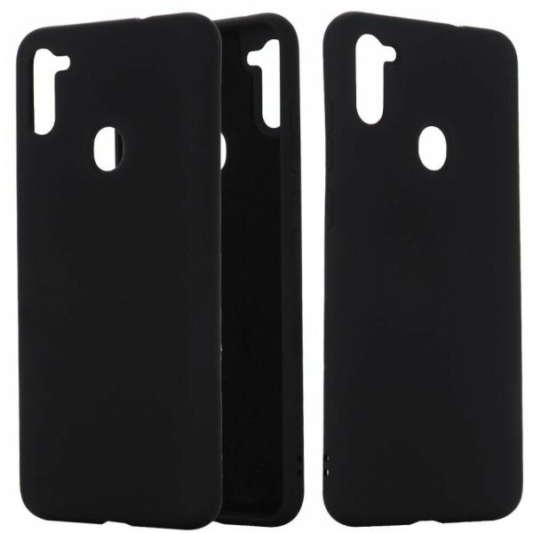 

Чехол Silicone Case Full для Samsung A11 (A115) Black (KC)