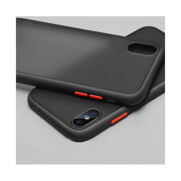 

Чехол Gingle Matte Case для Samsung A11 (A115) black/red (KC)
