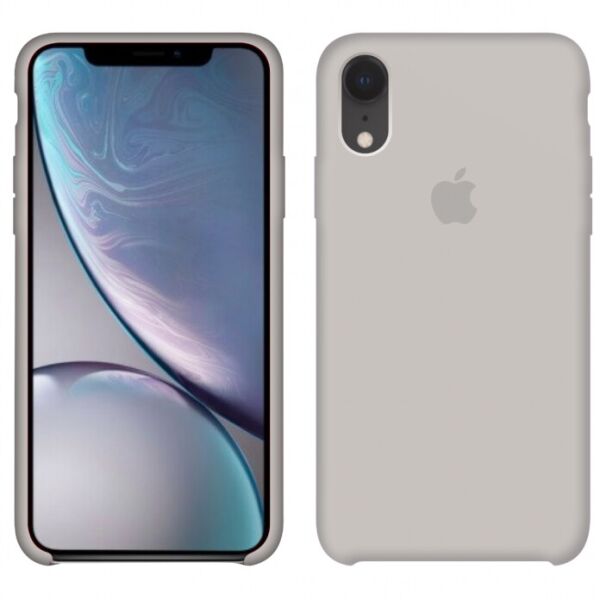 

Silicone Case Full for iPhone XR (10) stone