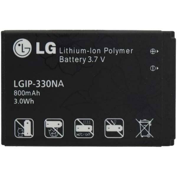 

Аккумулятор для LG T500 / T510 / T515 / T520 / LGIP-330NA