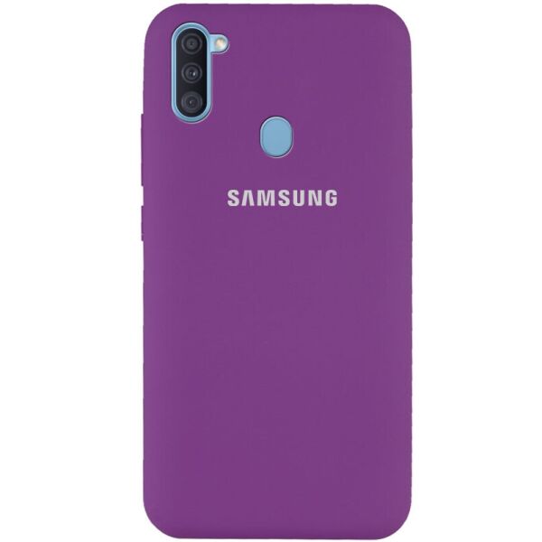 

Чехол Silicone Case Full для Samsung A11 (A115) Grape (KC)