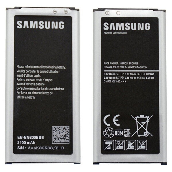 

Аккумулятор для Samsung G800 Galaxy S5 mini / G870 Galaxy S5 Active / EB-BG800BBE