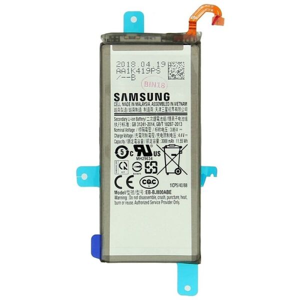 

Аккумулятор для Samsung Galaxy J6 / J8 / A6 / EB-BJ800ABE