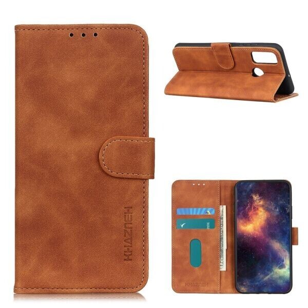 

Чехол-книжка KHAZNEH Retro Wallet для ZTE Blade A7s - Brown