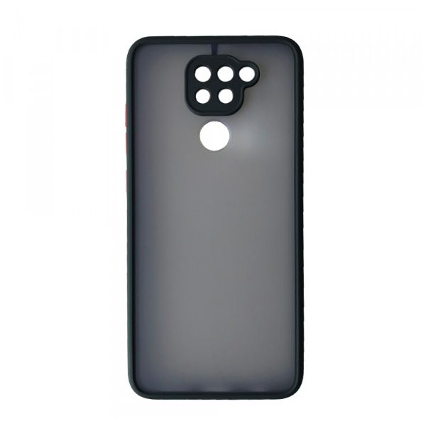 

Накладка Gingle Matte Case Xiaomi Redmi Note 9 black/red