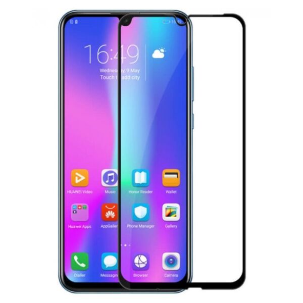 

Защитное стекло 2.5D Huawei Honor 20i, Honor 20 Lite, 10i Full Glue (0.3mm, 2.5D, с олеофобныm покрытием) Черный