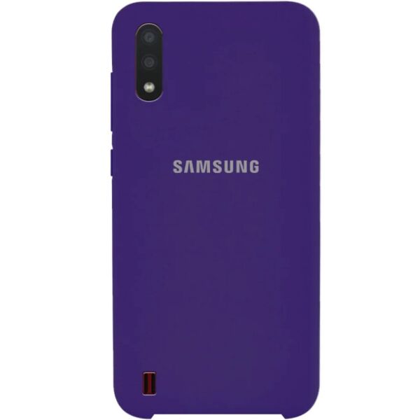 

Чехол Grand Full Silicone Cover для Samsung A01 (A015) grape