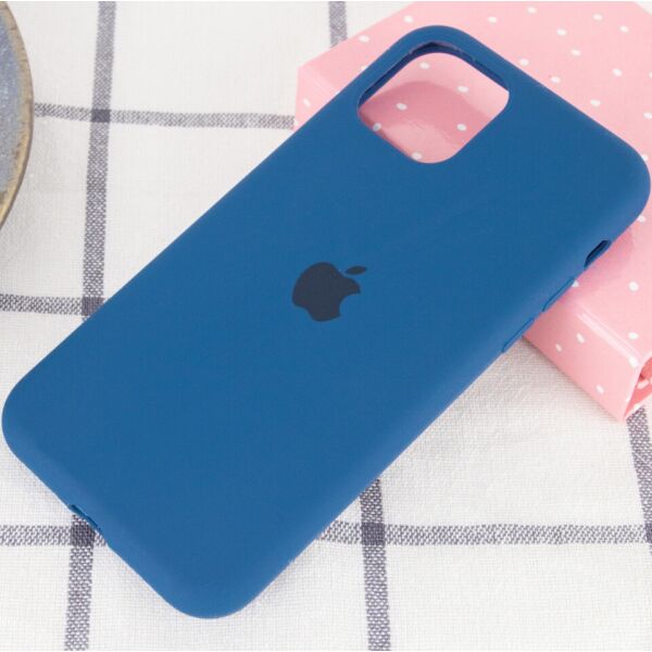 

Чехол Silicone Case Full для iPhone 12/ 12 Pro ( 3) blue (KC)