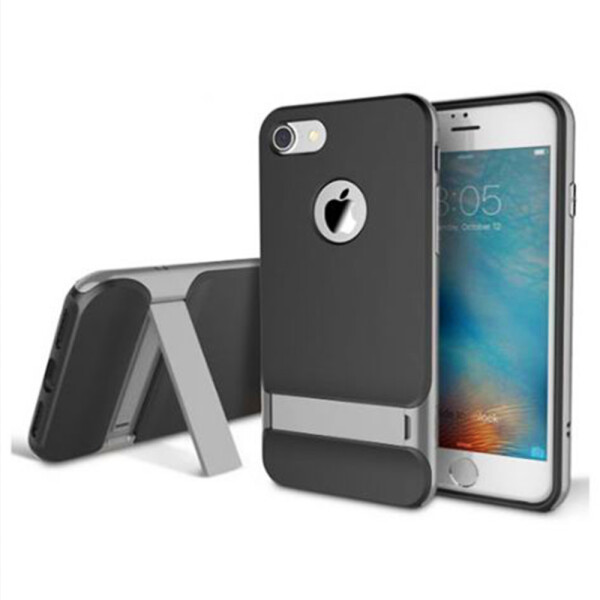 

Чехол Rock Royce Series TPU+PC с функцией подставки для Apple iPhone 7 (4.7") (Серый / Grey) (10739)