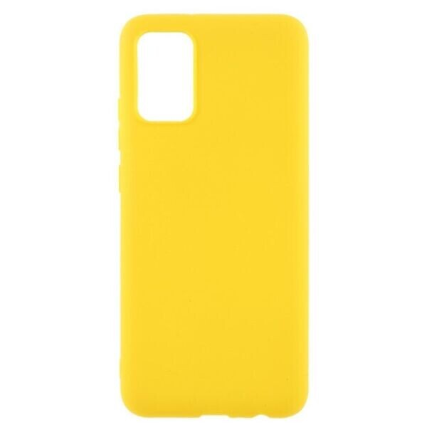 

Силиконовый (TPU) чехол Deexe Matte Case для Samsung Galaxy A02s (A025) - Yellow