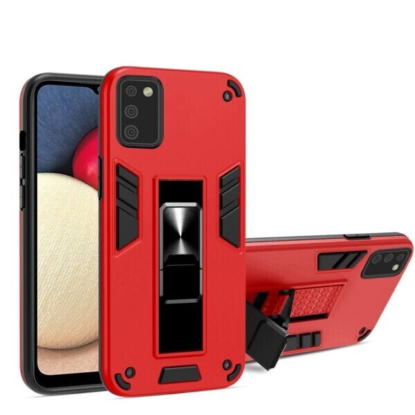 

Защитный чехол Deexe Armor Hybrid для Samsung Galaxy A02s (A025) - Red