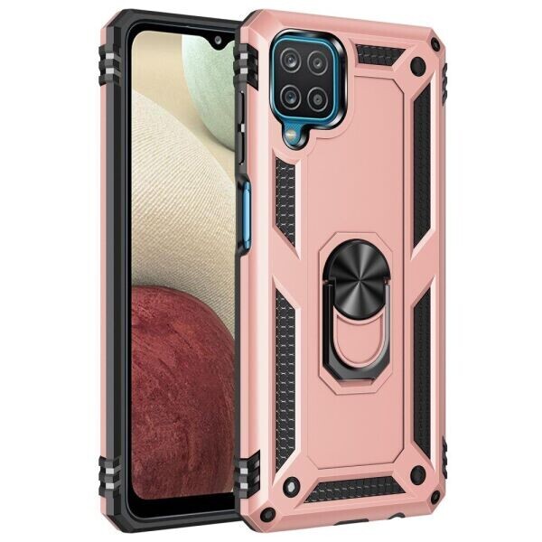 

Защитный чехол Deexe Armor Case для Samsung Galaxy A12 (A125) - Rose Gold