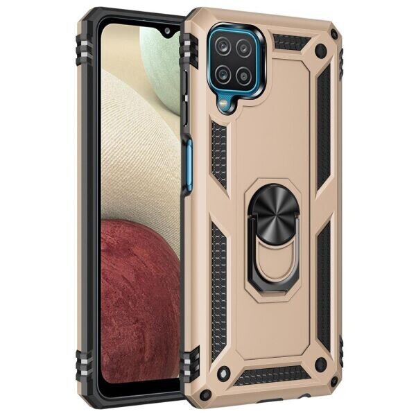 

Защитный чехол Deexe Armor Case для Samsung Galaxy A12 (A125) - Gold