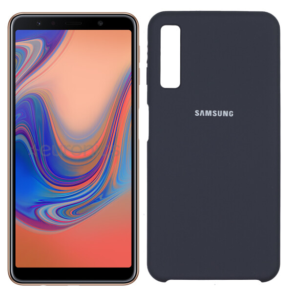 

Чехол для Samsung A750 Galaxy A7 2018 Темно Серый (25232)
