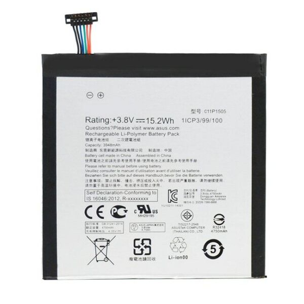 

Аккумулятор для Asus ZenPad Z380C / Z380KL / C11P1505