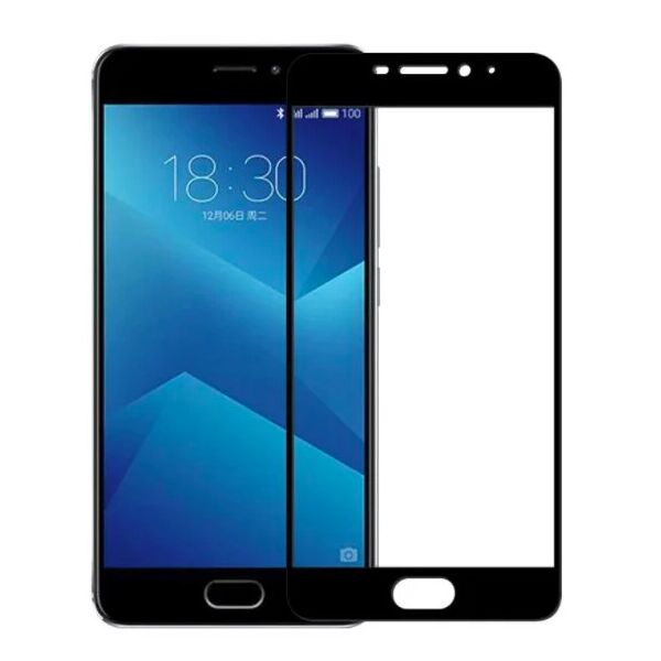 

Защитное стекло 2,5D для Meizu M5 Black (KD)