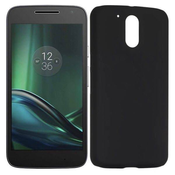 

Чехол силиконовый оригинальный для Motorola Moto G4 Black (14616)