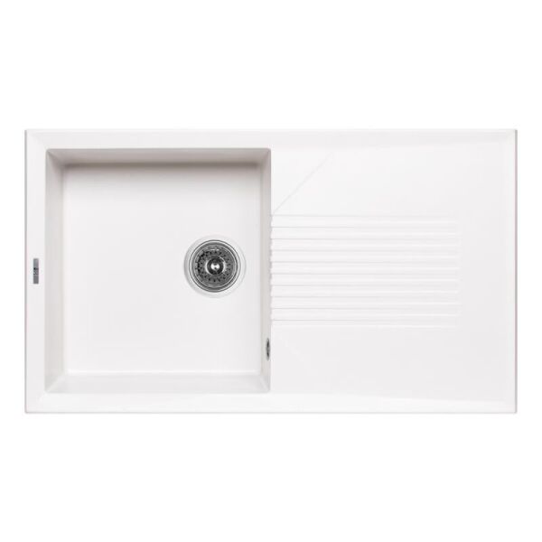

Мойка на кухню гранитная прямоугольная LIDZ WHI-01 LIDZWHI01860500240 500мм x 855мм белый 83203