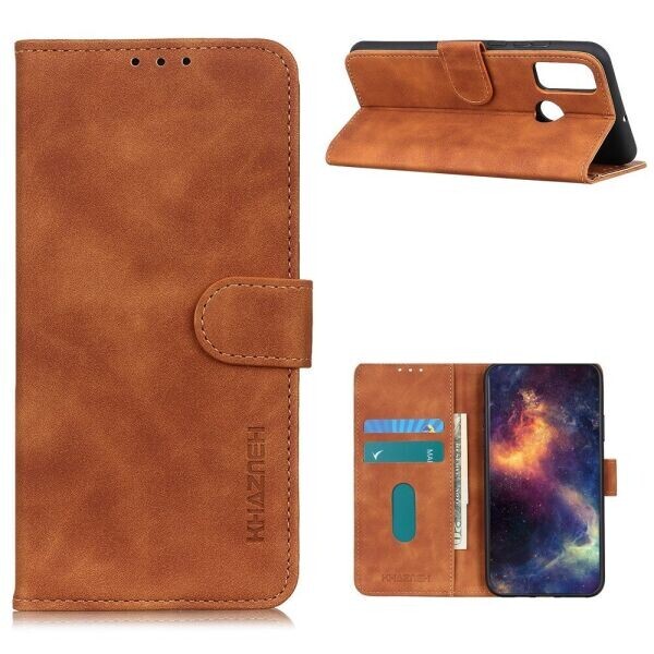 

Чехол-книжка KHAZNEH Retro Wallet для OPPO A53 - Brown