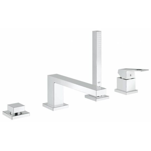 

Кран с креплением на ванну на четыре выхода GROHE Eurocube 19897001 хром латунь 61847