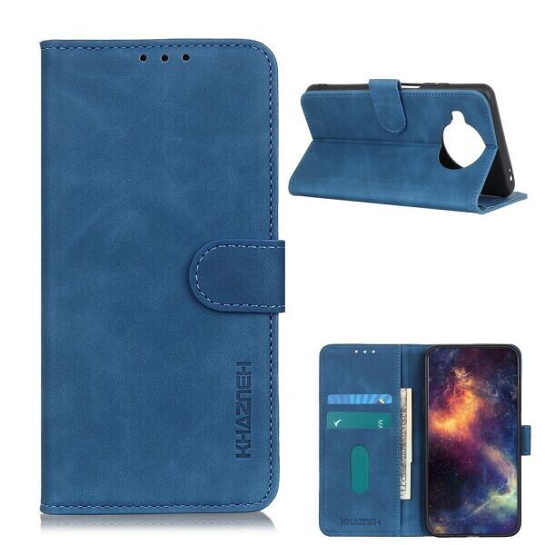 

Чехол-книжка KHAZNEH Retro Wallet для Xiaomi Mi 10T Lite - Blue