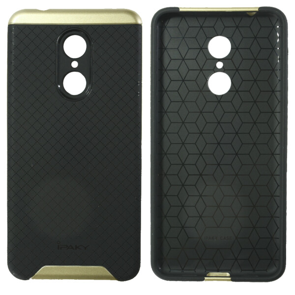 

Накладка iPaky Carbon TPU + Bumper для Xiaomi Redmi 5 Gold (20953)