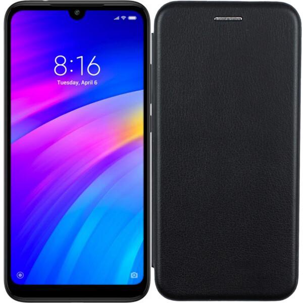 

Чехол книжка U-Like Best для Xiaomi Redmi Note 7 Black (26138)