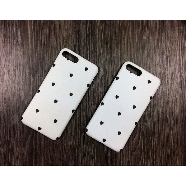 

Силиконовый чехол Linda Corp for iPhone 6+ Black heart