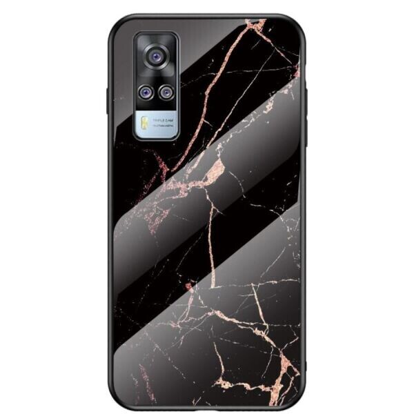 

Защитный чехол Deexe Gradient Pattern для VIVO Y31 / Y51 - Black / Gold
