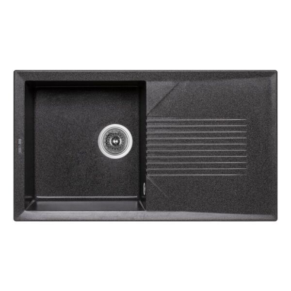

Кухонная мойка композитная прямоугольная LIDZ GRF-13 LIDZGRF13860500240 500мм x 855мм черный 83208