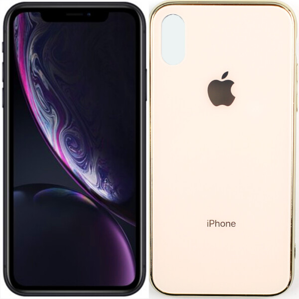 

Чехол U-Like Glossy Logo case для iPhone Xs Max Золотой (27521)