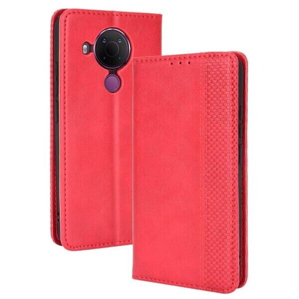 

Чехол Deexe Retro Style для Nokia 5.4 - Red