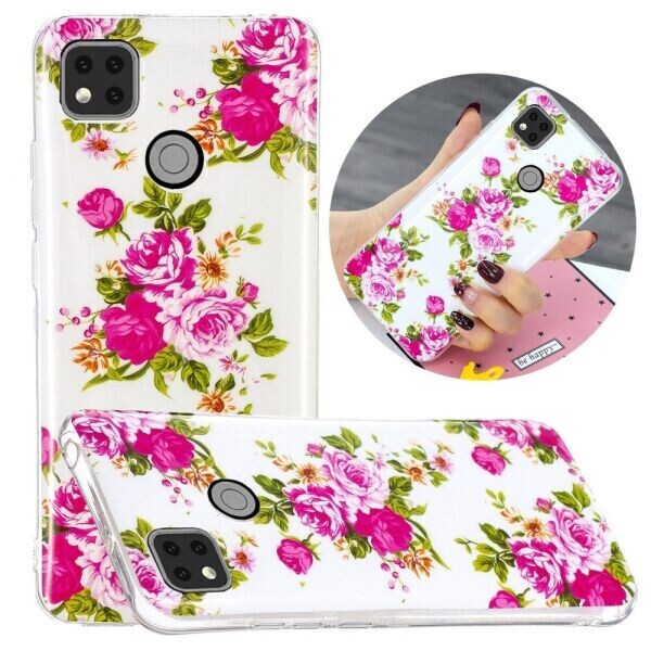 

Силиконовый (TPU) чехол Deexe LumiCase для Xiaomi Redmi 9C - Beautiful Flower