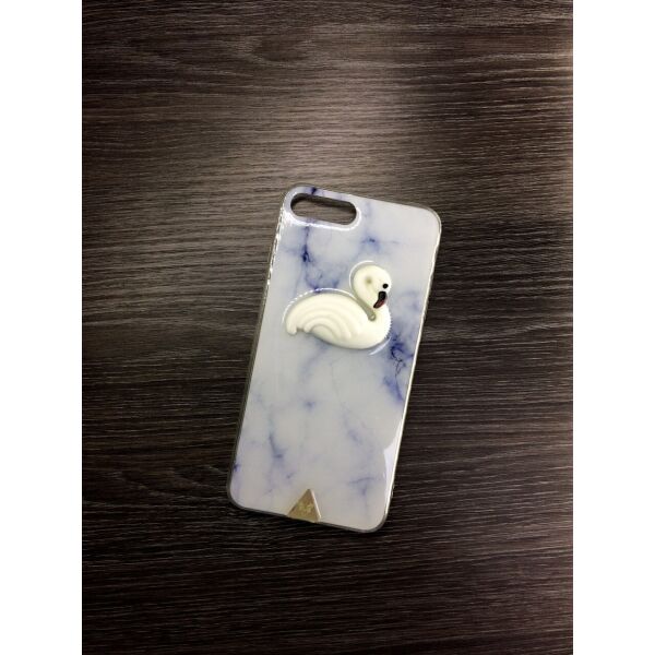 

Силиконовый чехол для iPhone 6 Plus / 6S Plus Белый с синим