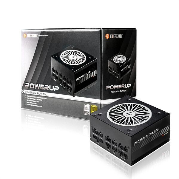 

Блок питания CHIEFTEC RETAIL Chieftronic PowerUP Gold GPX-750FC