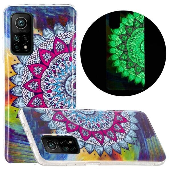 

Силиконовый (TPU) чехол Deexe LumiCase для Xiaomi Mi 10T / Mi 10T Pro - Flower Pattern