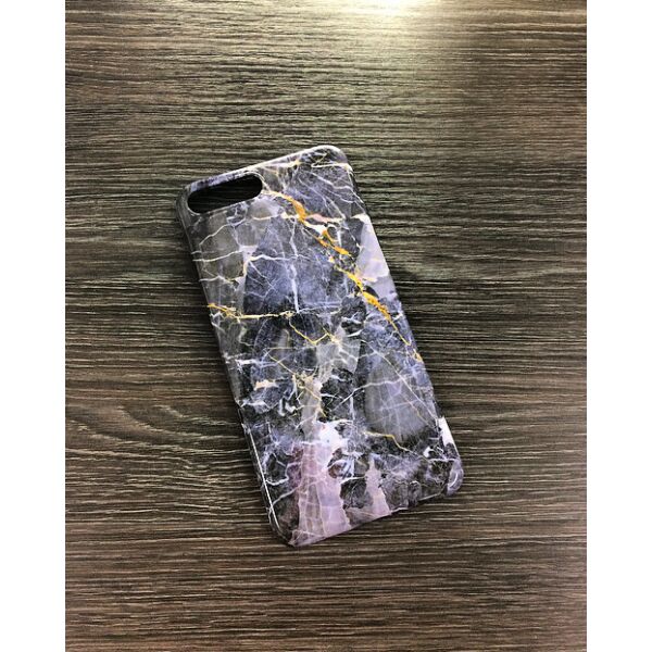 

Силиконовый чехол для iPhone 7 Plus / 8 Plus Черный мрамор