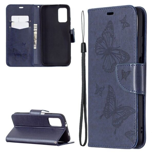 

Чехол UniCase Butterfly Pattern для Xiaomi Redmi 9T - Blue