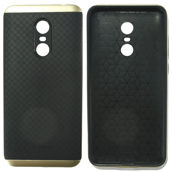 

Накладка iPaky Carbon TPU + Bumper для Xiaomi Redmi 5 Plus Gold (20955)