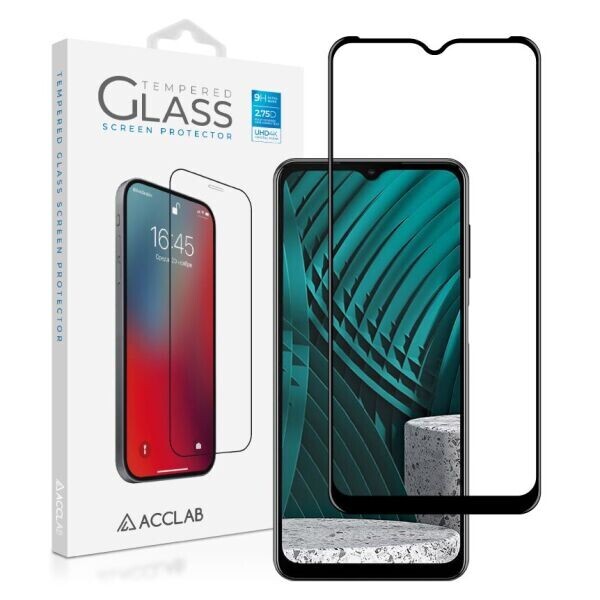 

Защитное стекло ACCLAB Full Glue для Samsung Galaxy M12 - Black