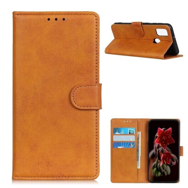 

Чехол Deexe Classic Wallet для ZTE Blade A7s - Brown