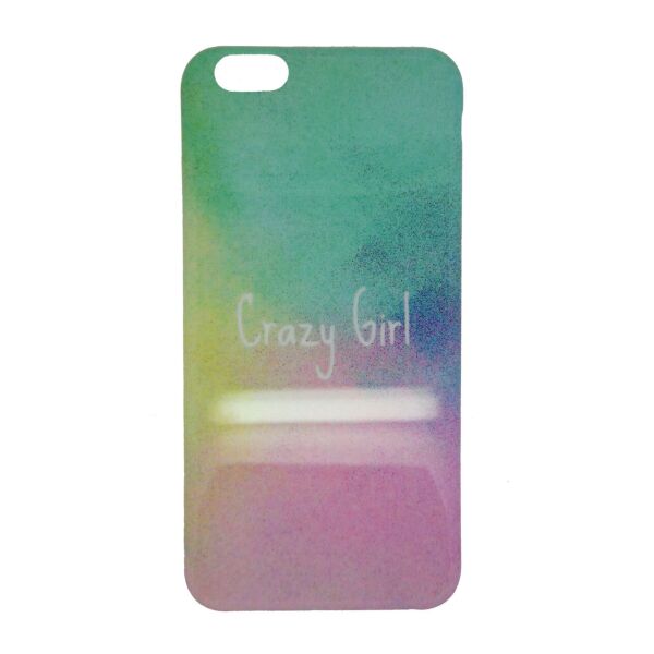 

Пластиковый чехол для iPhone 6 Plus / 6S Plus Crazy Girl разноцветный