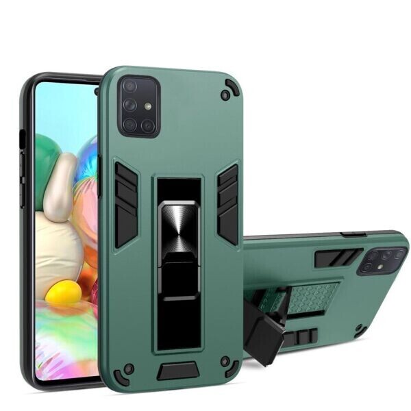 

Защитный чехол Deexe Armor Hybrid для Samsung Galaxy A51 (А515) - Green