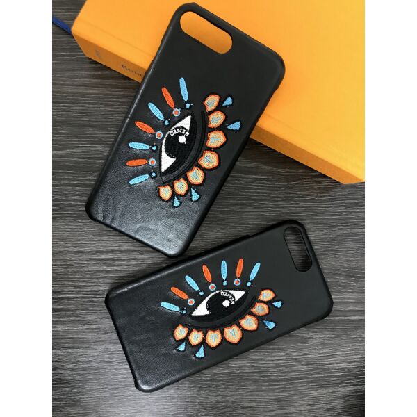 

Плаcтиковый чехол для iPhone 6 / 6S Черный с глазом, кожа