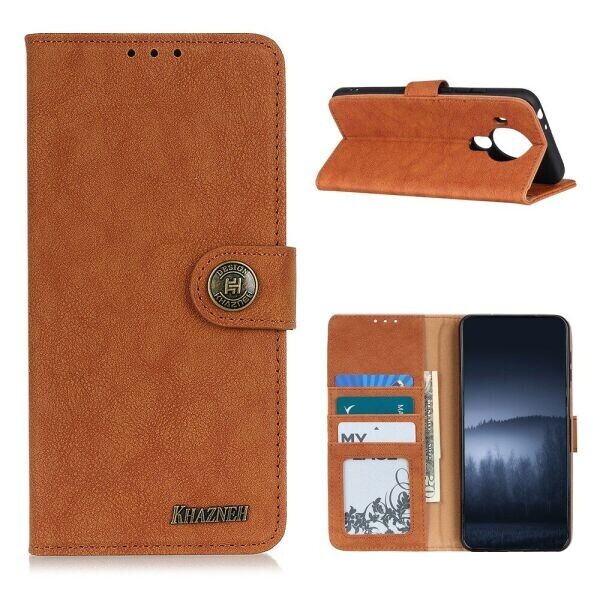 

Чехол-книжка KHAZNEH Wallet Cover для Nokia 5.4 - Orange
