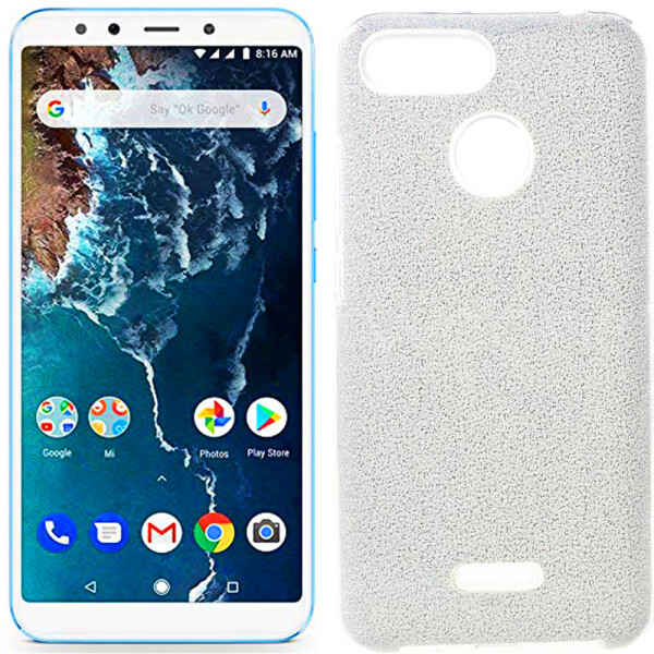 

Чехол силиконовый 3in1 Блёстки для Xiaomi Redmi 6 Silver (26836)