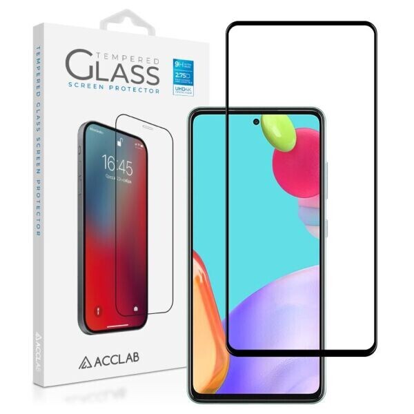 

Защитное стекло ACCLAB Full Glue для Samsung Galaxy A52 - Black