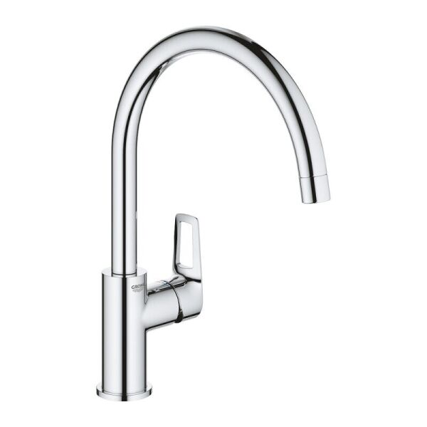 

Кран для кухни однорукояточный GROHE BauLoop 31368001 хром латунь 61905